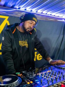 Zigzag resident DJ, Blaqice.