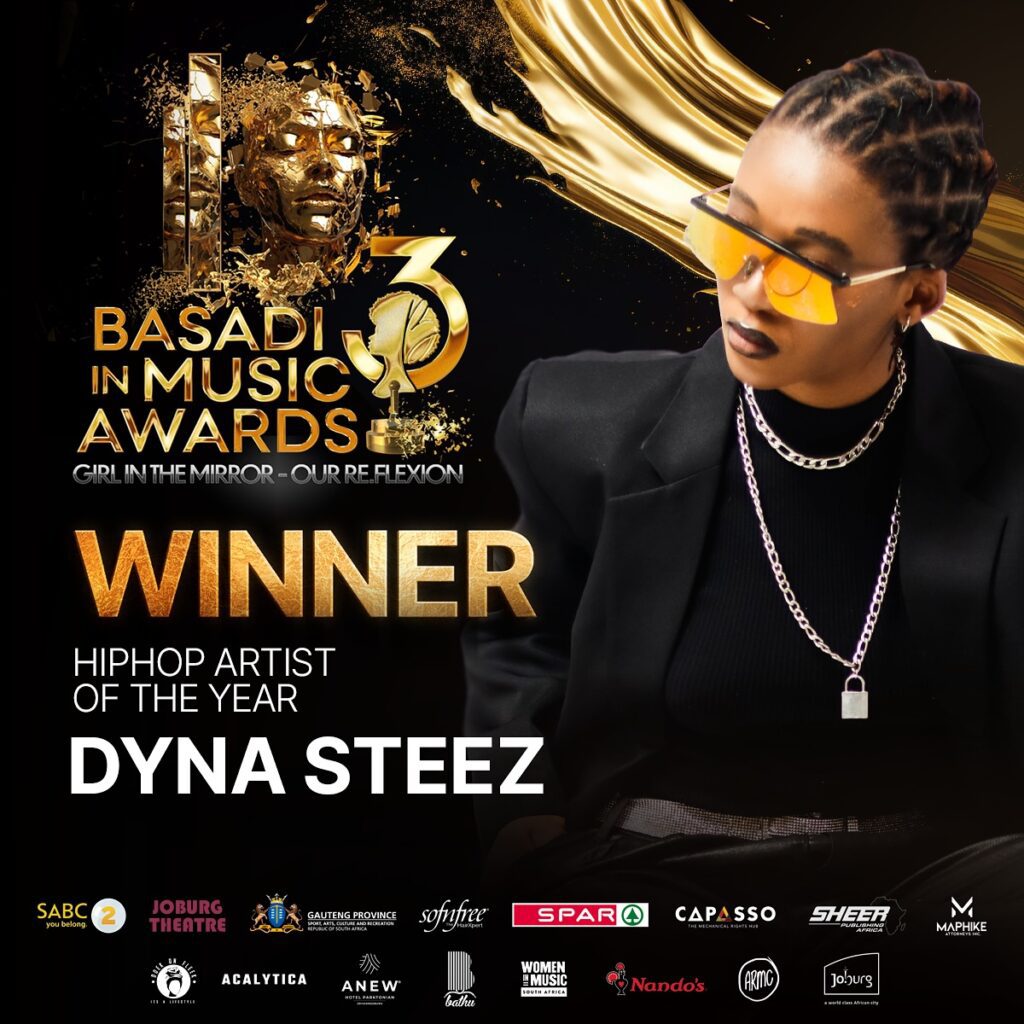 Hip hop artist of the year, Dyna Steez
